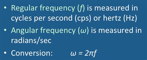 Angular frequency (ω) - Questions and Answers in MRI