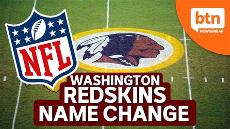 Washington Redskins Controversial Name Change - YouTube