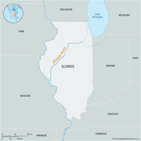 Illinois Map Of Illinois - Franny Antonietta