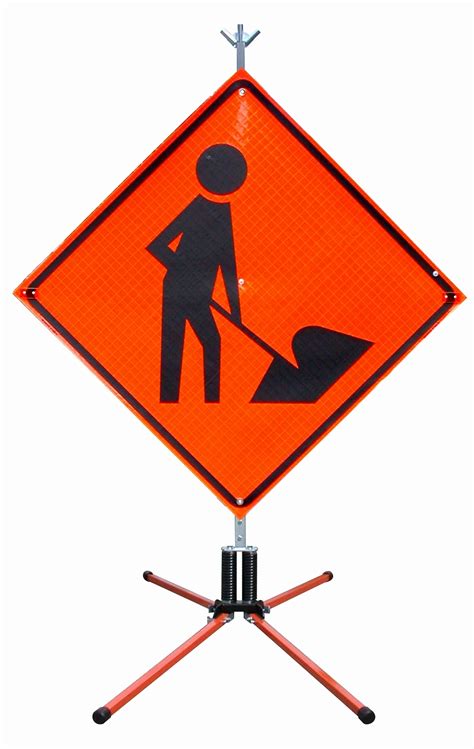 TRAFFIC SIGN STANDS – ROLL UP AND RIGID – Safehouse Signs