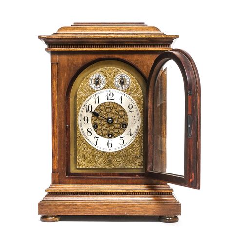 Antique Junghans B11 Wooden Mantel Clock | EBTH