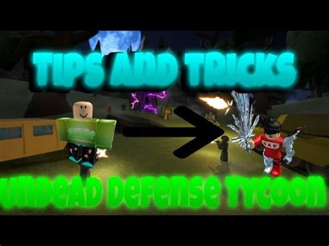 Roblox (Undead Defense Tycoon) tips and tricks - YouTube