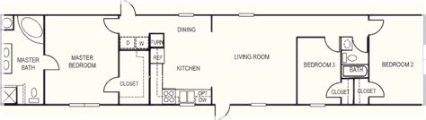 Fema Trailer Floor Plan 3 Bedroom - floorplans.click