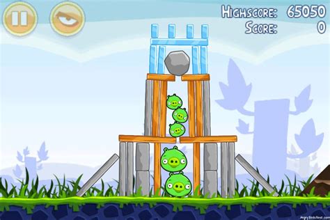 Angry Birds Poached Eggs 3 Star Walkthrough Level 1-5 | AngryBirdsNest