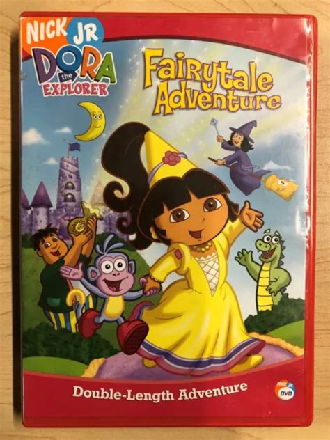 NICK JR DORA the Explorer Dora’s Fairytale Adventure DVD Nickelodeon Spanish £4.12 - PicClick UK