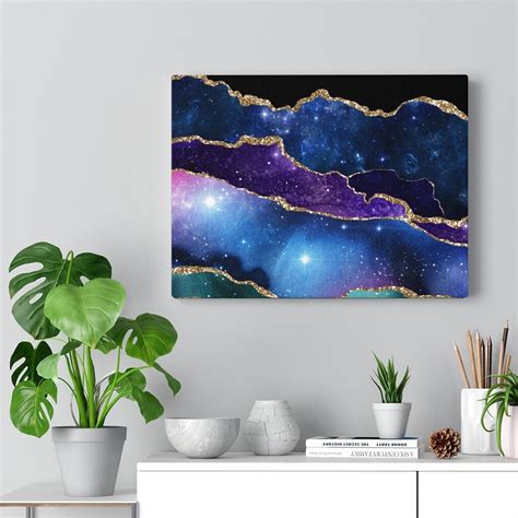 Galaxy Wall Art Wall Decor Apartment Decor Bedroom Wall | Etsy