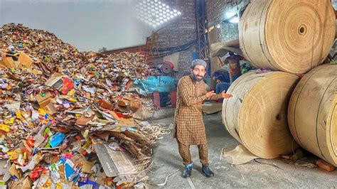 Uncovering the Fascinating Process Behind How Cardboard is Made! Cardboard Manufacturing Process ...