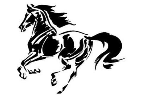 Horse Decal, Mustang Sticker, Western Wall Decal, Girls Room Decal ...