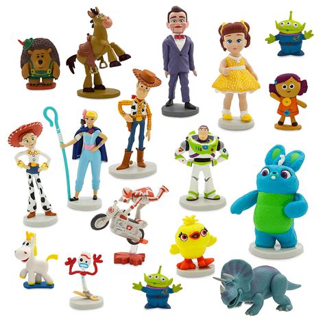 Disney Store Toy Story 4 Mega Figurine Set Cake Topper 19 Pieces New w – I Love Characters