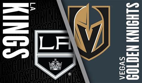 LA Kings vs. Golden Knights: Preview, One-Timers, Broadcast Info