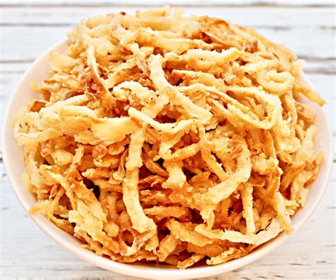 French Fried Onions - Vegan Recipe -This Wife Cooks™