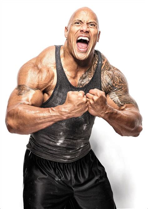 The Rock Poster Dwayne Johnson Muscle NEW 2018 | Etsy