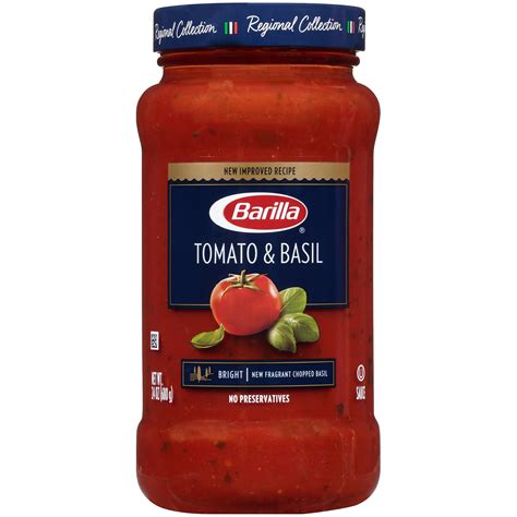 Barilla® Tomato & Basil Pasta Sauce 24 oz - Walmart.com