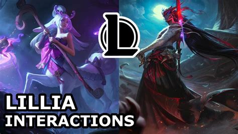 Lillia Interactions with Other Champions | Voice Lines | League of ...