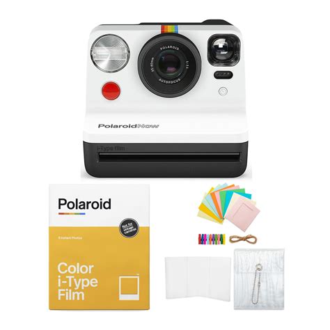 Polaroid Originals Now i-Type Instant Film Camera (Black and White ...