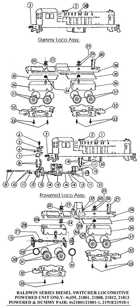 Train Repair Parts