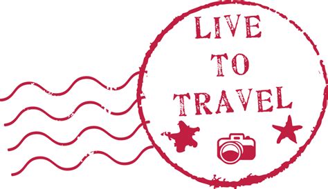 Travel Passport Stamp Png