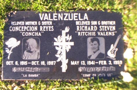 Ritchie Valens grave - Los Angeles, California