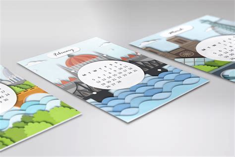 10 Creative 2018 Calendar Designs For Your Inspiration