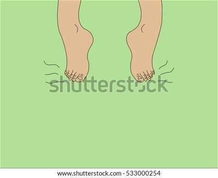 Smelly Feet Stock Vector 533000254 : Shutterstock