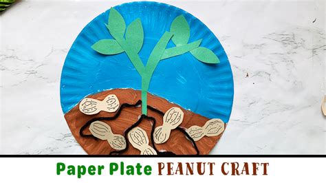 George Washington Carver Paper Plate Peanut Craft - HAPPY TODDLER PLAYTIME