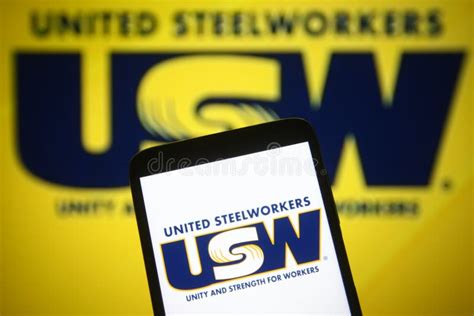 United Steelworkers USW Logo Editorial Stock Image - Image of noise, logotype: 227171679