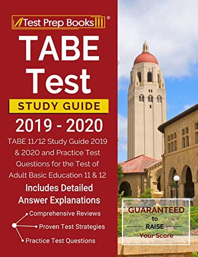 TABE Test Study Guide 2019-2020: TABE 11/12 Study Guide 2019 & 2020 and Practice Test Questions ...