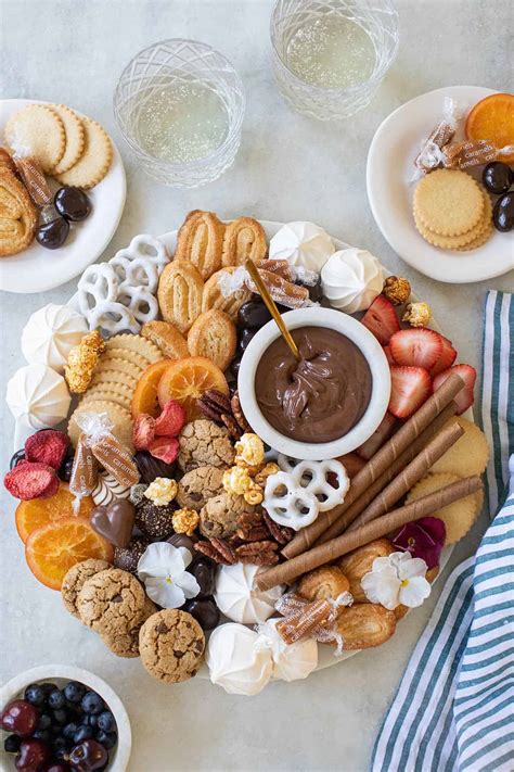 Christmas Dessert Charcuterie Board Story - Sugar and Charm