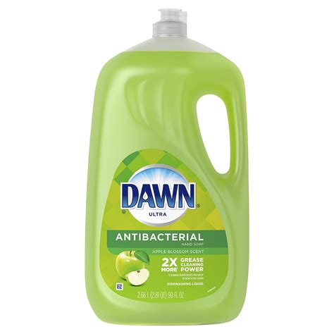 Dawn Antibacterial Hand Soap, Liquid Dish Soap, Apple Blossom Scent (90 fl. oz.) - Walmart.com ...