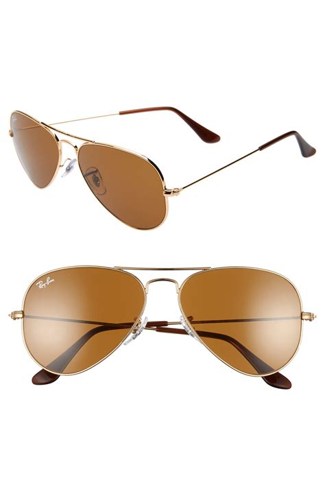 Ray-Ban Small Original 55mm Aviator Sunglasses - Lyst