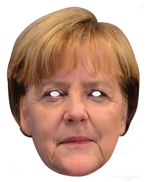 Angela Merkel German Chancellor Card Party Face Mask. In Stock Now with Free UK Delivery ...