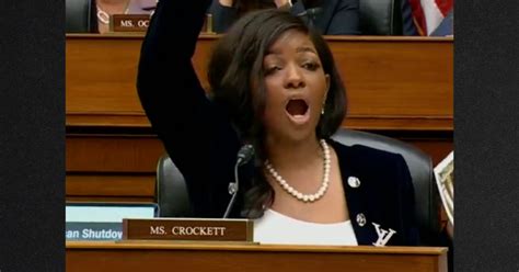 Dem Rep Jasmine Crockett Flips Out, Starts Screaming During Biden ...