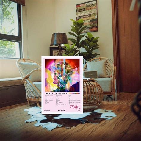 Pink Hurts 2b Human Album Poster, Pink Poster sold by Brooks | SKU 40220354 | 20% OFF Printerval