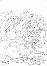 Lady Lovely Locks Coloring Pages sketch template