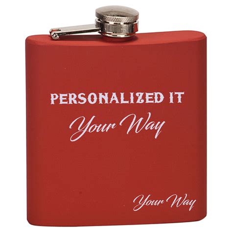 Your Way - Personalized Stainless Steel Flask