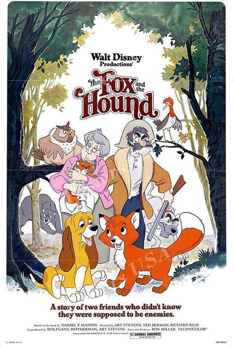 Poster USA - Disney Classics The Fox and the Hound India | Ubuy