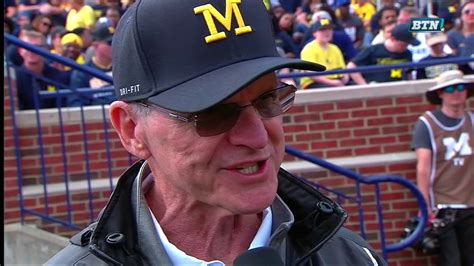 Jack Harbaugh Interview - Michigan Spring Football - YouTube