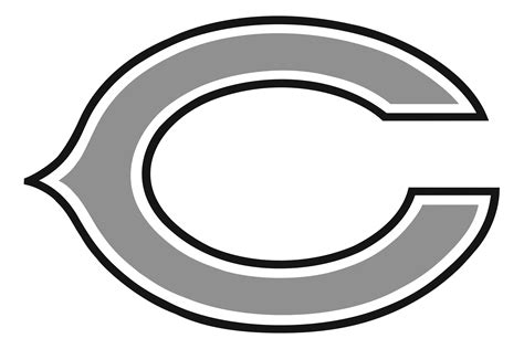 Chicago Bears Logo Black And White