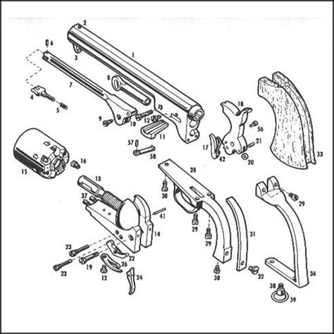 Pietta 1851 Navy Revolver Parts | Caps n balls | Pinterest | Revolvers, Guns and Weapons