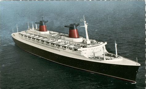 SS FRANCE fifty years ago