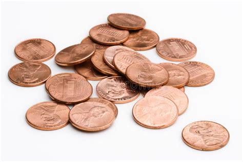 Pile of pennies stock photo. Image of monetary, coin, copper - 9278694