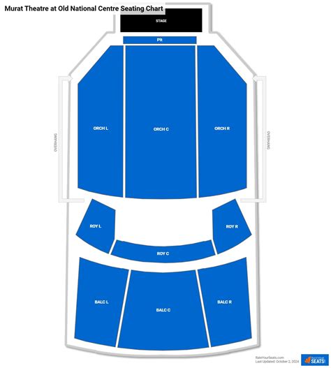 Murat Theatre Seating Chart | Brokeasshome.com