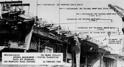 USS Boxer CVA CVS-21 LPH-4 Essex class Aircraft Carrier Navy