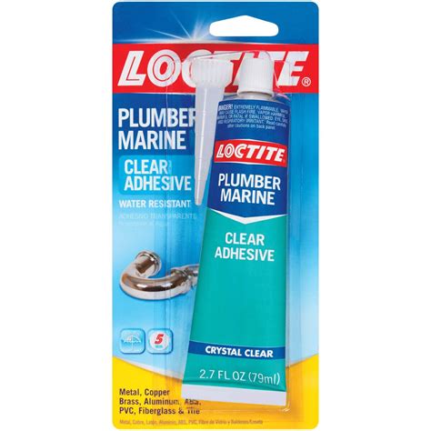 Loctite Plumber & Marine Clear Adhesive - 2.7 oz. (6 Tubes Per Carton) from BuyMBS.com