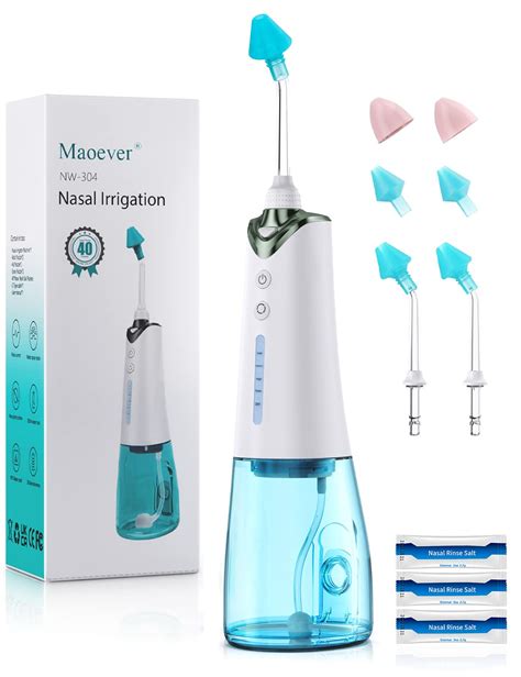 Buy MAOEVERNasal Irrigation System, Cordless Nasal Rinse Machine for ...