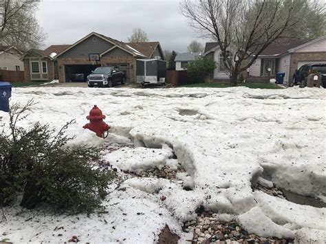 Photos: Severe weather, hail across Colorado