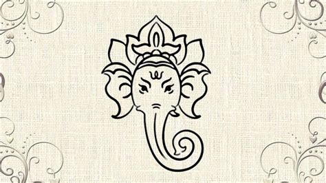 Ganesha Drawing Easy at GetDrawings | Free download