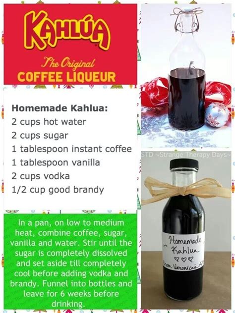 Pin by Joyce Flores on Coffee drinks | Liqueurs recipes, Alcohol drink recipes, Moonshine recipes