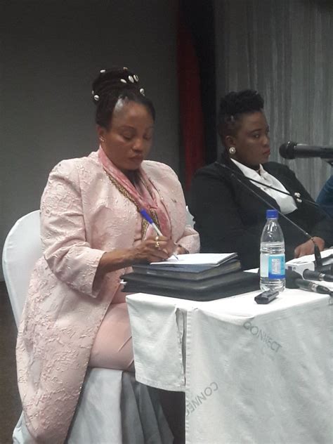 PICS: ZEC Boss Priscilla Chigumba testifies at the Harare army shootings Commission of Inquiry ...