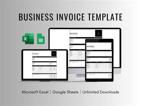 Business Invoice Spreadsheet Template , Small Business Invoice Template ...